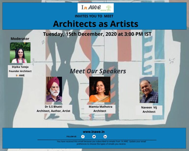 Meet the Artists in Architecture on 15th December, 2020